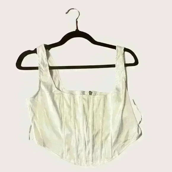 BUSTIER CROP  TOP - Picture 1 of 3